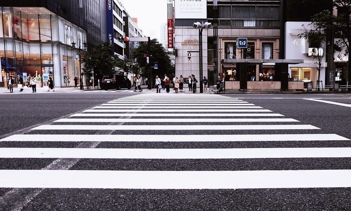 Pedestrian crossing