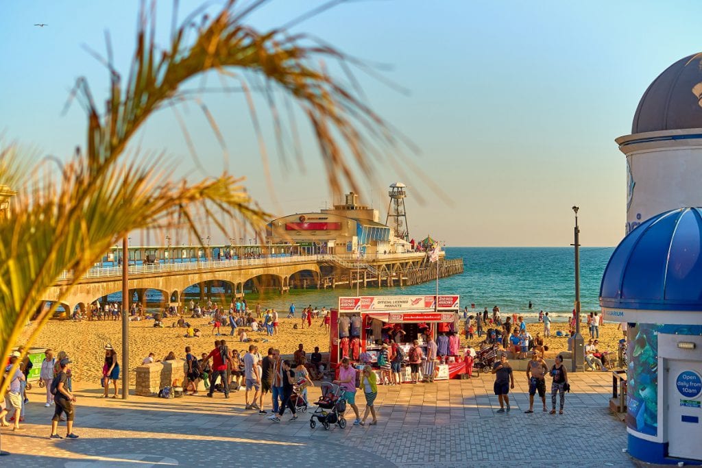 Bournemouth beach