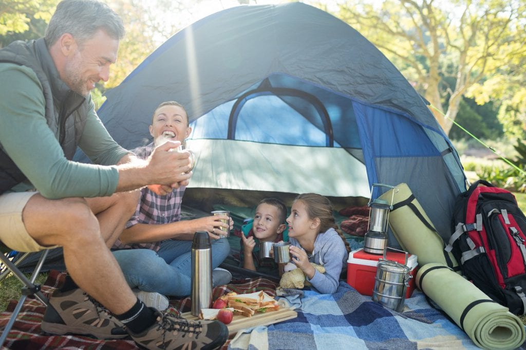 Family camping