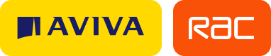 Aviva and RAC logos
