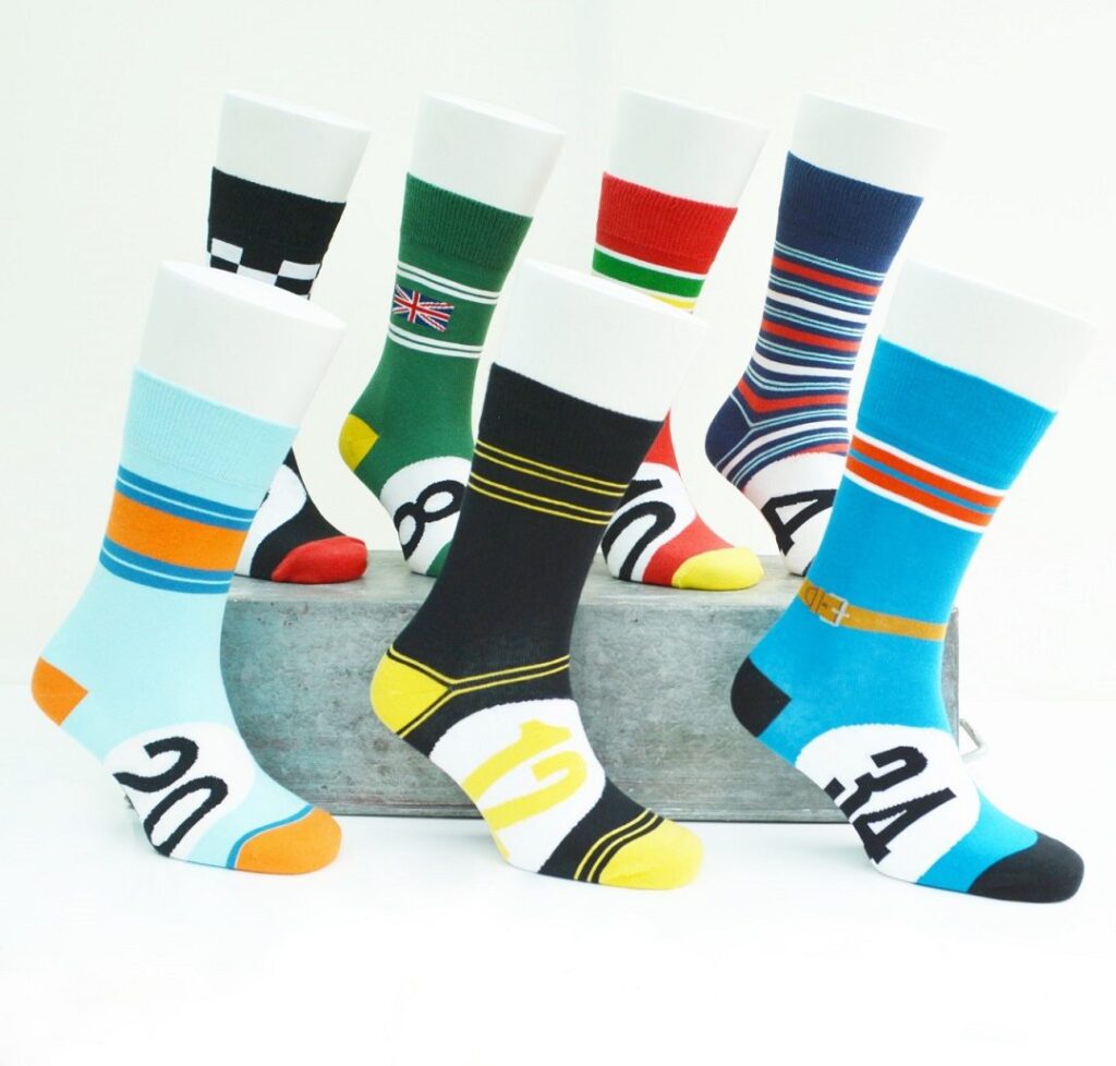 motoring legend socks